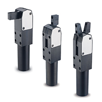 Reliable pneumatic fastening clamps with high clamping force and low compressed air consumption